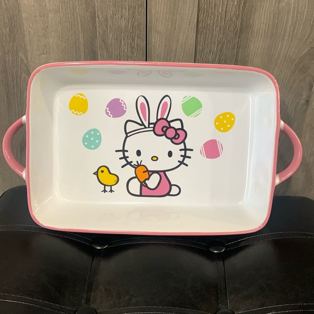 Hello Kitty Easter Bunny Spring Rectangle Cake Baking Pan By Sanrio